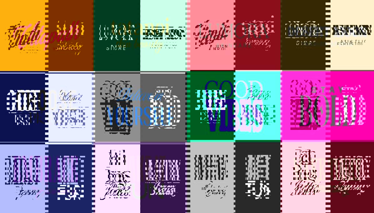 Font Pairing
